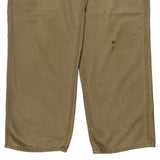 Carhartt Carpenter Trousers - 36W 30L Khaki Cotton Blend