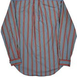 Ralph Lauren Striped Shirt - Medium Multicoloured Cotton