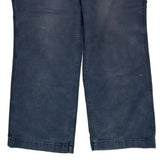 Carhartt Double Knee Carpenter Trousers - 34W 30L Navy Cotton