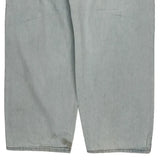 Baggy Dad Levis Jeans - 33W 30L Light Wash Cotton