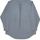 Ralph Lauren Striped Shirt - Large Blue Cotton