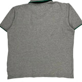 Champion Polo Shirt - Large Grey Cotton