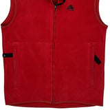 Nike Acg Fleece Vest - Medium Red Polyester