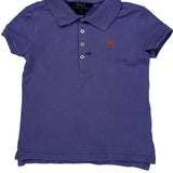 Age 5 Polo By Ralph Lauren Polo Shirt - XS Purple Cotton
