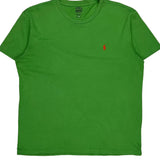 Polo By Ralph Lauren T-Shirt - Large Green Cotton