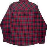 Carhartt Checked Flannel Shirt - XL Green Cotton