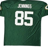 Green Bay Packers Logo 7 Football Football Jersey - 2XL Green Polyester