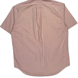 Ralph Lauren Short Sleeve Shirt - Medium Pink Cotton