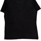 Carhartt T-Shirt - Medium Black Cotton