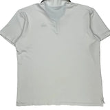 Adidas Polo Shirt - Large White Cotton