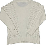 Tommy Hilfiger Sweater - Small White Cotton