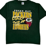 Green Bay Packers Logo Athletics Nfl T-Shirt - XL Green Cotton