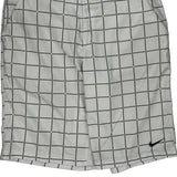 Nike Fitdry Nike Checked Shorts - Largew 10L Black Polyester