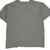 Carhartt T-Shirt - Large Grey Cotton Blend