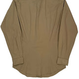 Polo By Ralph Lauren Shirt - Small Khaki Cotton Blend
