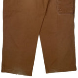 Dickies Carpenter Trousers - 34W 30L Brown Cotton