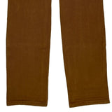 Carhartt Double Knee Carpenter Pants - 30W US 6 Brown Cotton