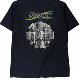 Compressed Gas Solutions Dickies Graphic Short Sleeve Shirt - Medium Black Cotton