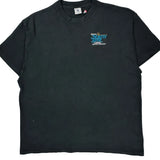 Single Stitch North Star Casino Delta T-Shirt - 2XL Black Cotton
