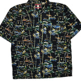 Savante Sport Hawaiian Shirt - Large Multicoloured Viscose