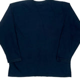 Reebok Long Sleeve T-Shirt - 2XL Navy Cotton