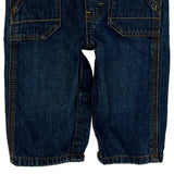 Age 6 Months Oshkosh Overalls - 3XS Blue Cotton