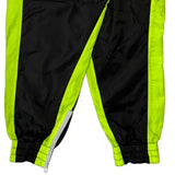 Black Label Starter Contrast Stitch Track Pants - Large Gray Polyester