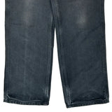 Carhartt Double Knee Carpenter Trousers - 32W 32L Black Cotton