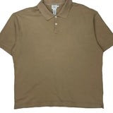 Calvin Klein Jeans Polo Shirt - XL Beige Cotton