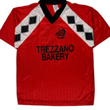 Trezano Bakery Unbranded Football Shirt - Small Red Polyester