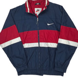 Swoosh Nike Windbreaker - Small White Nylon