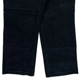 Carhartt Double Knee Carpenter Pants - 30W 27L Black Cotton