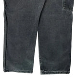 Dickies Carpenter Trousers - 38W 29L Black Cotton