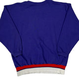 Made In USA Guess Spellout Sweatshirt - XL Blue Cotton