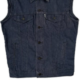 Levis Denim Vest - Medium Blue Denim