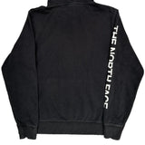 Large Logo On Front The North Face Spellout Hoodie - Medium Black Cotton