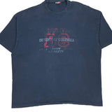 District Of Columbia District Graphic T-Shirt - XL Blue Cotton