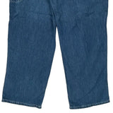 Carhartt Double Knee Carpenter Pants - 38W 32L Blue Cotton