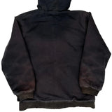 Age 14-16 Carhartt Jacket - Large Black Cotton