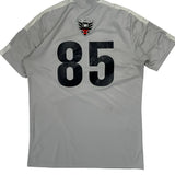 D.C. United Adidas Football Shirt - Medium Grey Polyester