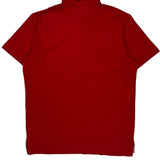 Tommy Hilfiger Polo Shirt - Large Red Cotton