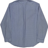 Ralph Lauren Striped Shirt - 2XL Blue Cotton