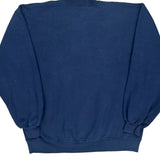 Made In USA Cleveland Indians Russell Athletic Mlb Sweatshirt - Large Navy Cotton