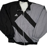 Adidas Track Jacket - Medium Black Polyester