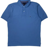 Tommy Hilfiger Polo Shirt - XL Blue Cotton