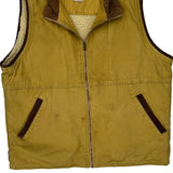 Wrangler Vest - Medium Brown Cotton