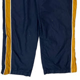 Nike Track Pants - Large Blue Polyester