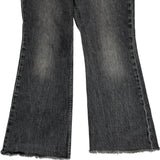 Levis Flared Jeans - 27W UK 8 Grey Denim