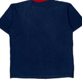 USA Levis Graphic T-Shirt - Large Blue Cotton
