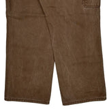 Schmidt Carpenter Pants - 38W 31L Brown Cotton
